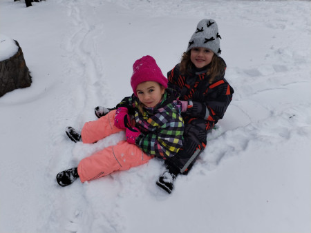 Užíváme si sněhové nadílky